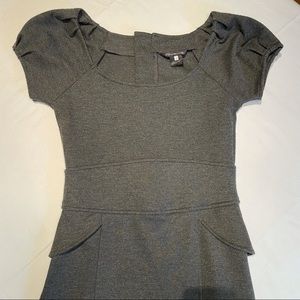 Anthropologie Pippa charcoal grey dress, size 4